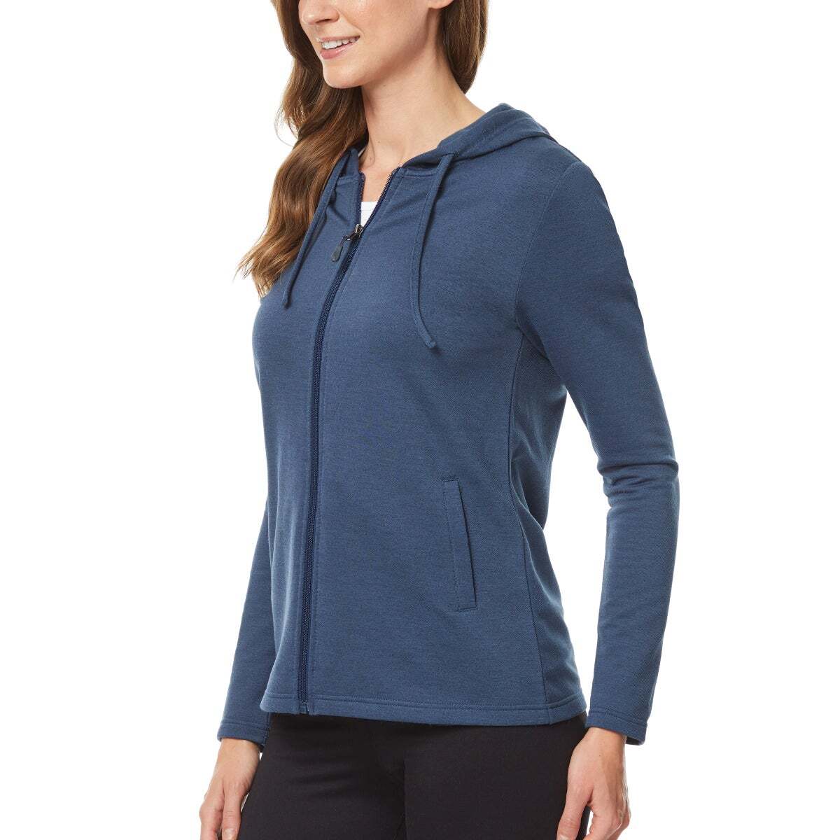 32 Degrees Women's Full Zip Hoodie 2-Pack UPF 40 Lightweight Active Gym Sport 5