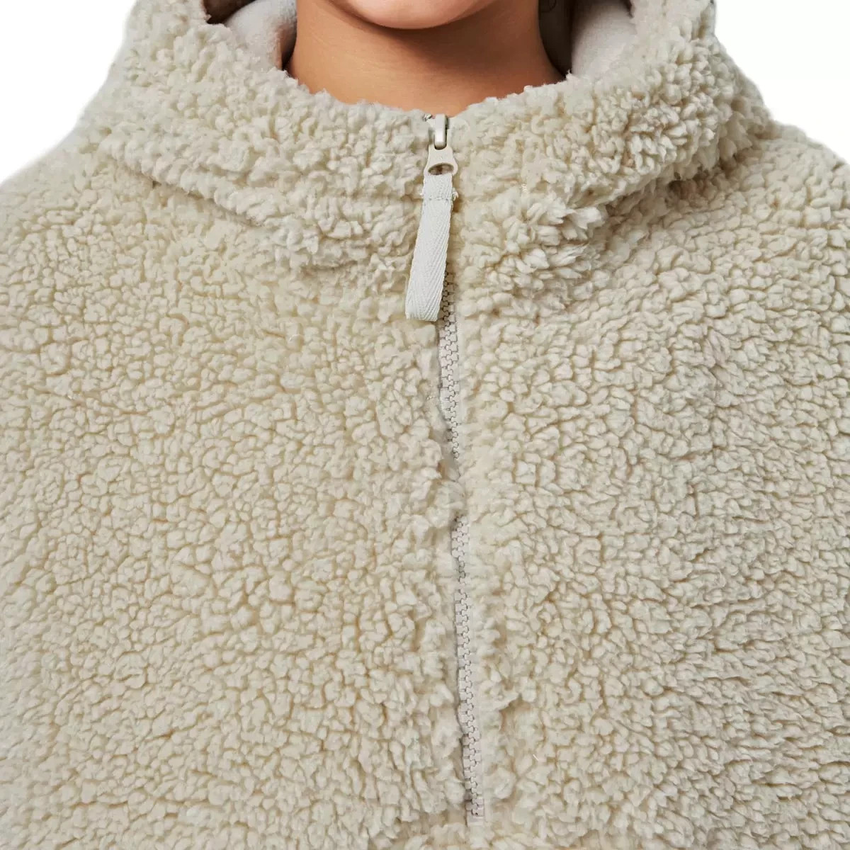 Mondetta Girls Half Zip Sherpa Pullover Hoodie Lilac Pink Beige Youth 5-12 3