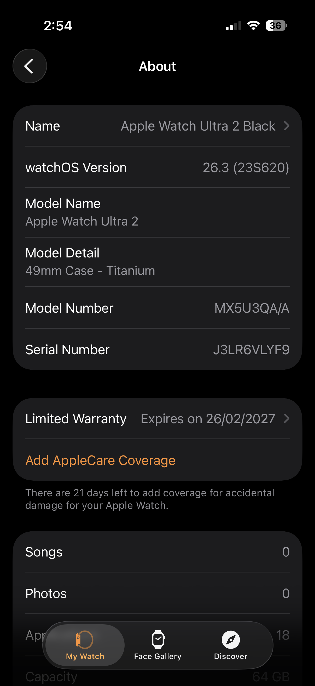 Apple Watch Ultra 2 GPS Cellular 49mm Titanium Milanese Loop Band Smartwatch 15