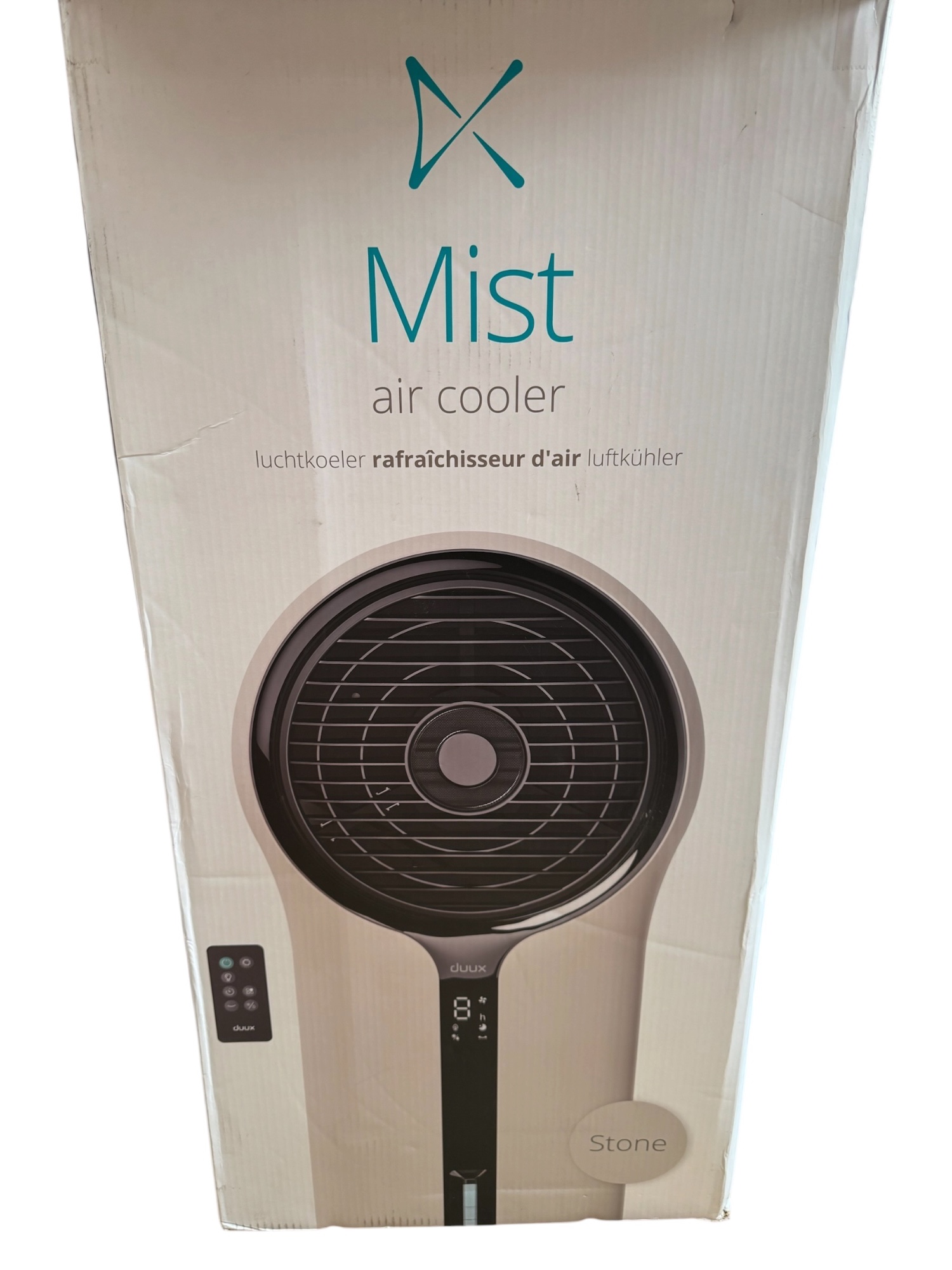 Duux Mist Air Cooler DXAC900UK Stone 110W 5.5L Remote Control 50m² Room Fan 9