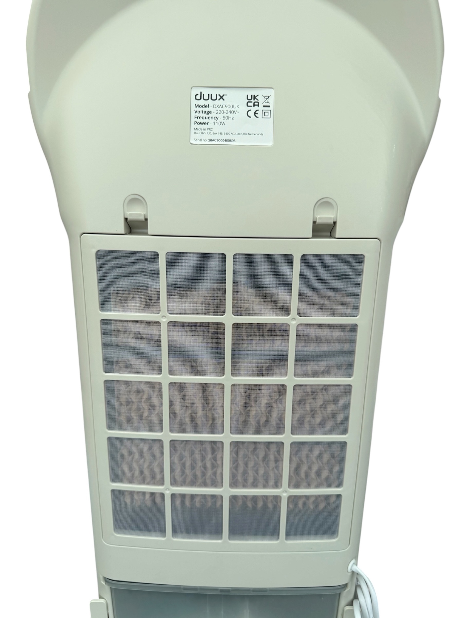 Duux Mist Air Cooler DXAC900UK Stone 110W 5.5L Remote Control 50m² Room Fan 13