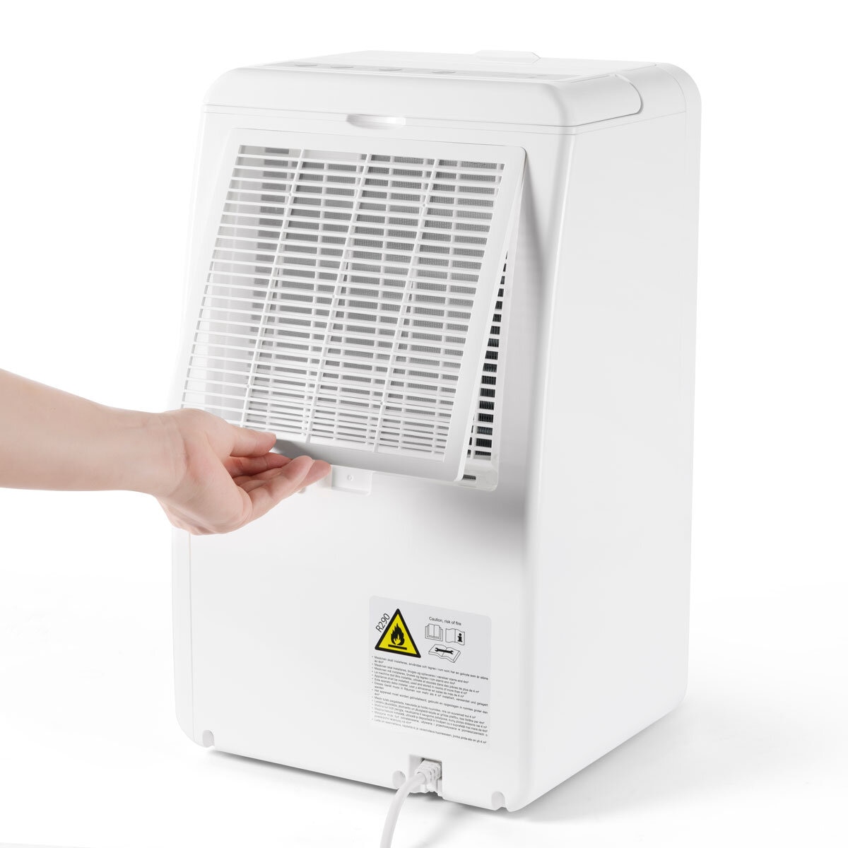 Woods MDK11 White Dehumidifier 10L Per Day 50m² Laundry Mode 1.8L Tank Timer 8