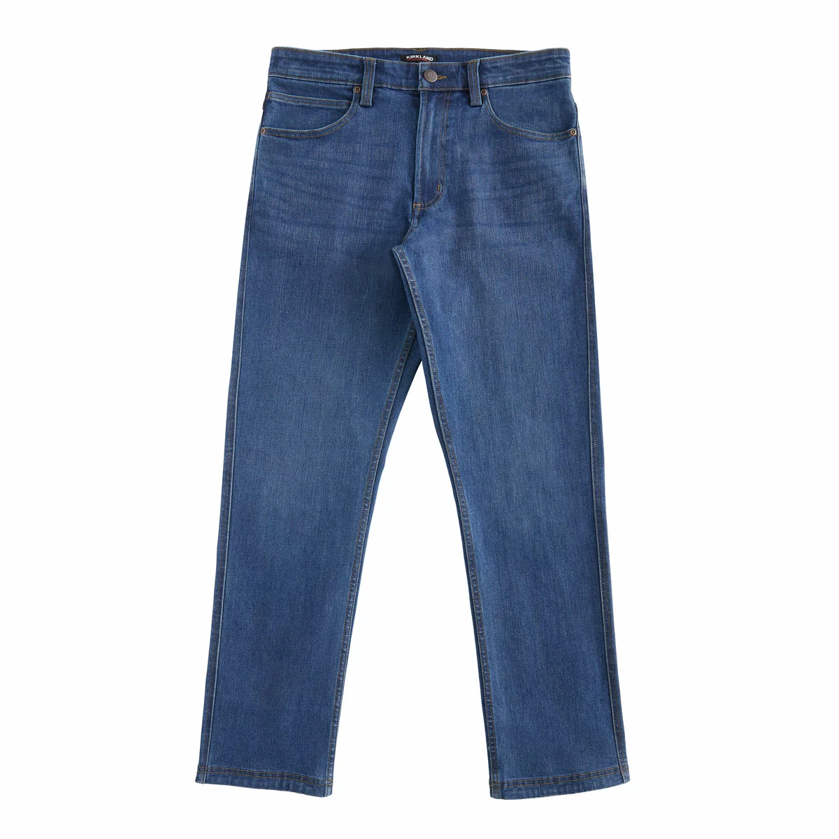 Kirkland Signature Men's Blue Jeans Straight Leg Denim Various Sizes 30-38W 12